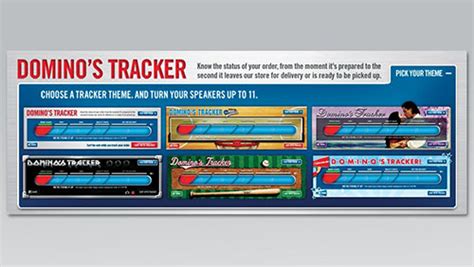 domino's tracker themes